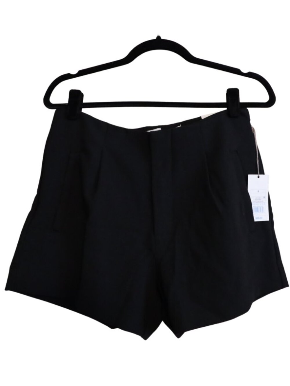 NWT A New Day Black High-Rise Tailored Shorts Size 8